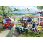 Nostalgie am Bahnübergang