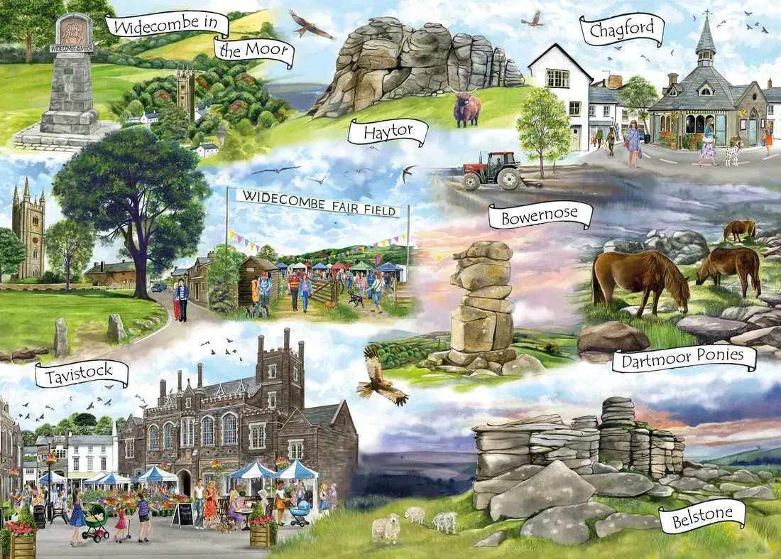 Sehenswürdigkeiten von Dartmoor