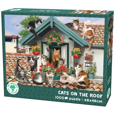Katzen auf dem Dach