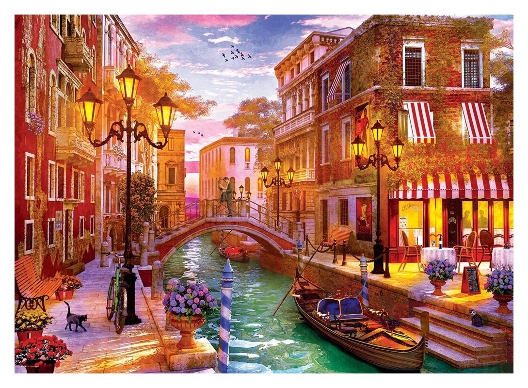 Sonnenuntergang über Venedig