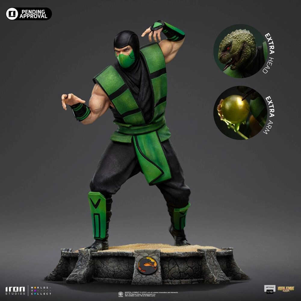 Mortal Kombat Reptile Art Scale 1/10