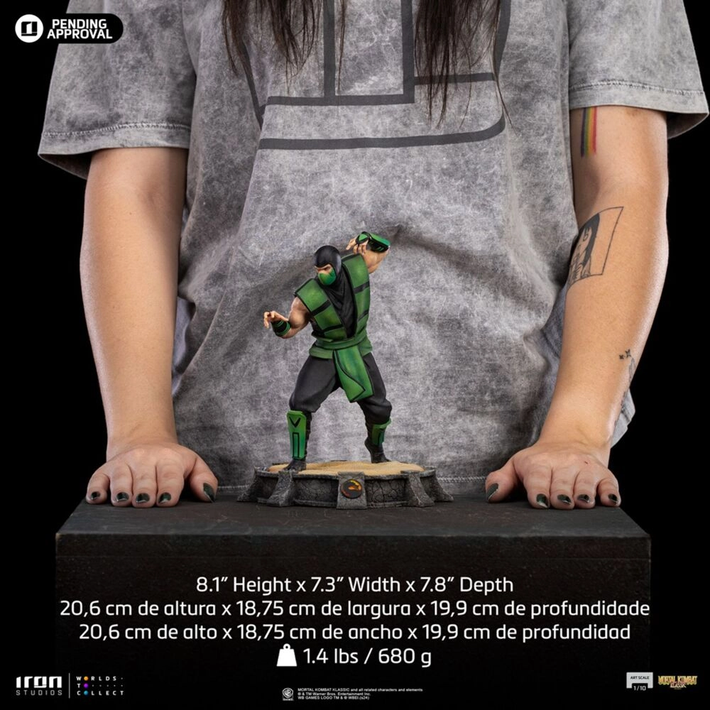 Mortal Kombat Reptile Art Scale 1/10
