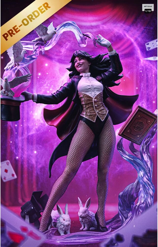 Dc Comics Zatanna Art Scale 1/10