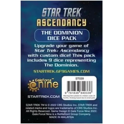 Star Trek Ascendancy: Dominion Dice Pack (x9)