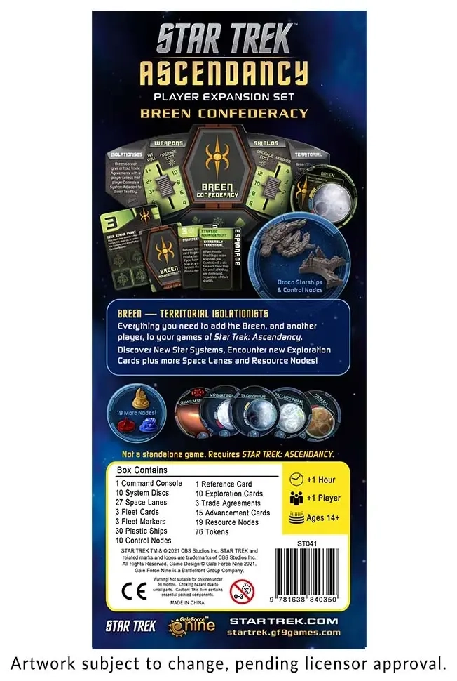 Star Trek Ascendancy: Breen - Expansion - EN