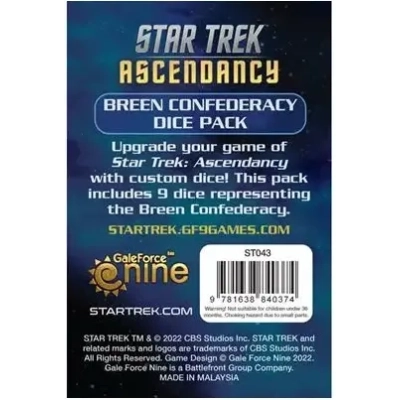 Star Trek Ascendancy: Breen Dice Pack (x9)