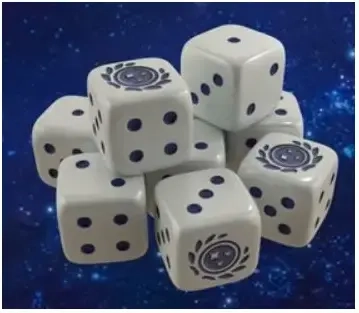 Star Trek Ascendancy: Dice Expansion - Federation (x9)