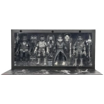 Universal Monsters x TMNT - 7” Scale Action Figure - 4 Pack Turtles Black & White