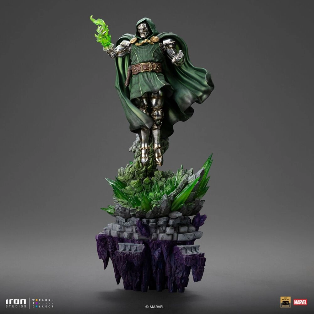 Doctor Doom Infinity Gauntlet Diorama Deluxe Art Scale 1/10