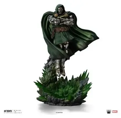 Doctor Doom Infinity Gauntlet Diorama Art Scale 1/10
