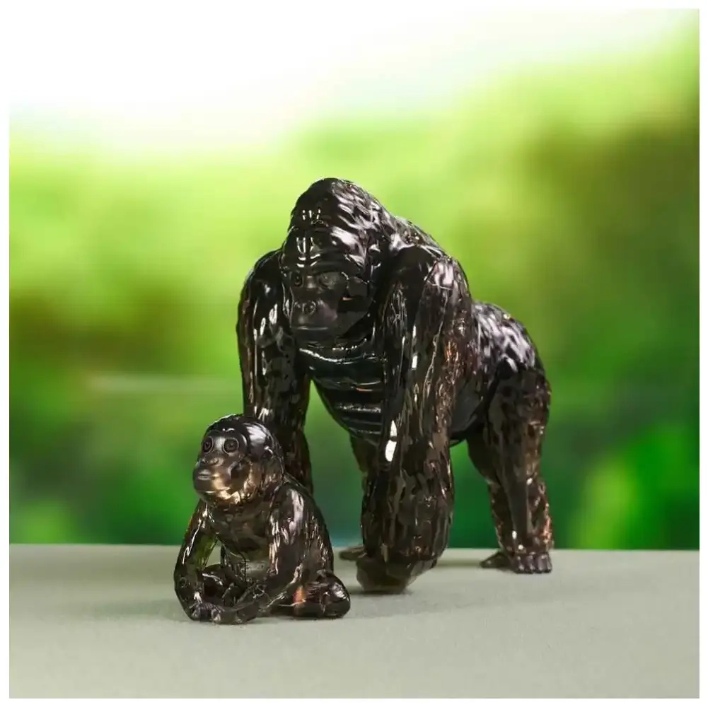 Crystal Puzzle: Gorillapaar (48 Teile)