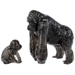Crystal Puzzle: Gorillapaar (48 Teile)