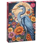 Vogel im Mondlicht