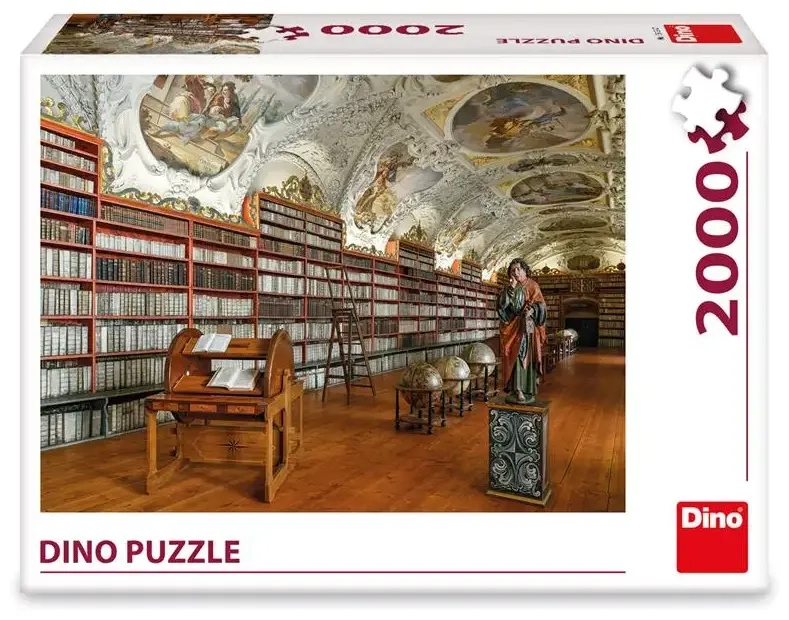 Theologische Halle in der Bibliothek von Strahov, Prag