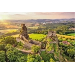 Die Ruine der Burg Trosky Die Ruine der Burg Trosky
