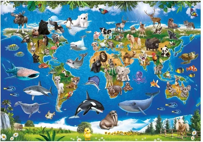 Tierische Karte