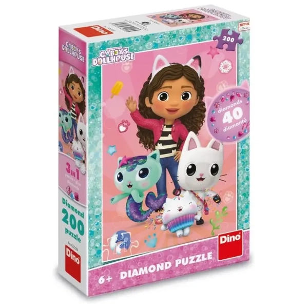 Diamant-Puzzle - Gabbys Puppenhaus Diamant-Puzzle - Gabbys Puppenhaus