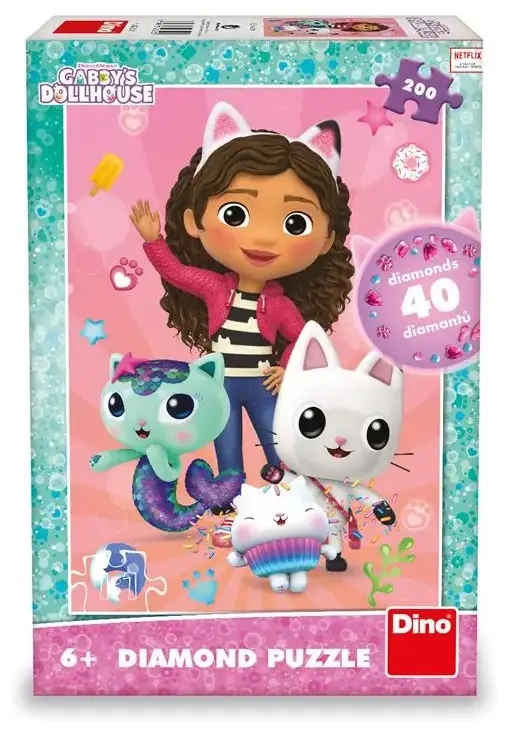 Diamant-Puzzle - Gabbys Puppenhaus