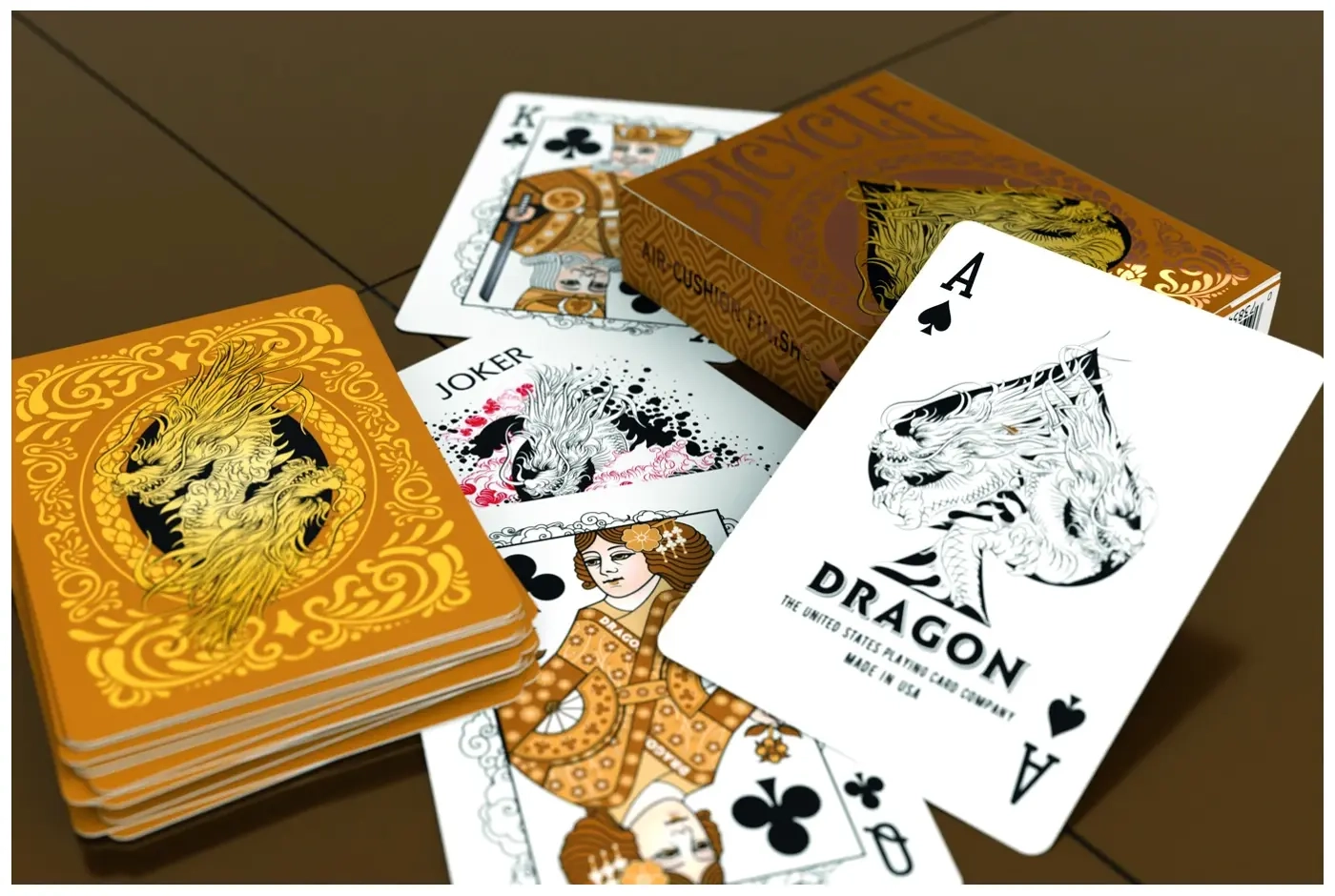 Bicycle Gold Dragon