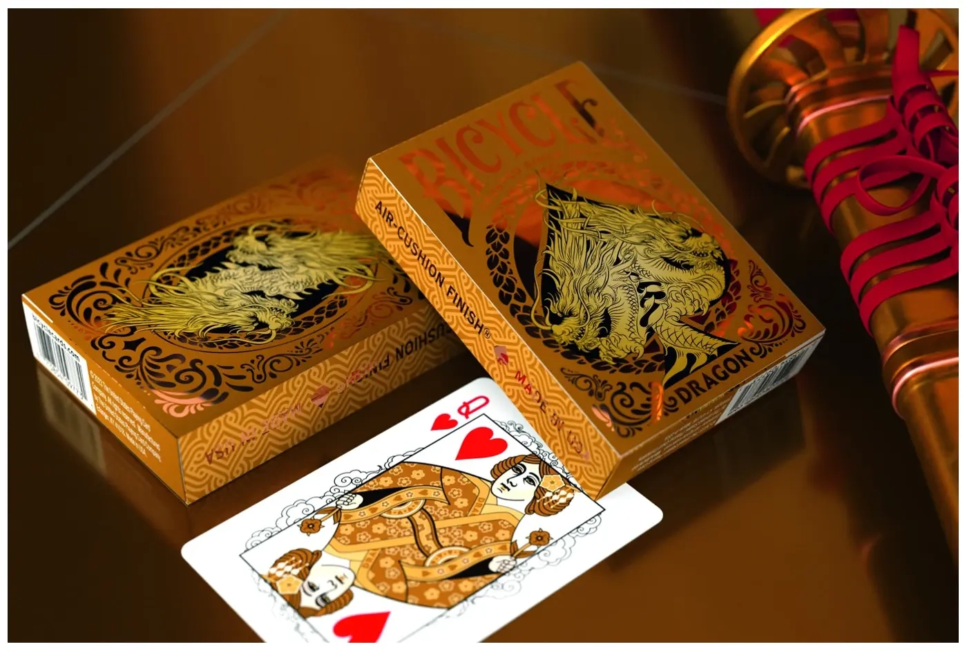 Bicycle Gold Dragon