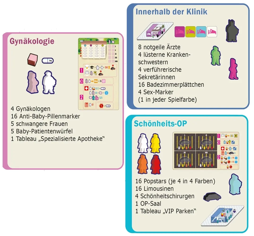 Klinik: Deluxe-Edition - Die 69. Erweiterung (Pink)