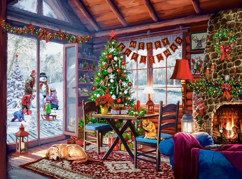 Gemütlicher Weihnachtstag