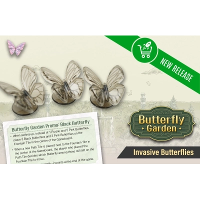 Butterfly Garden: Invasive Butterflies - Promo Expansion - EN