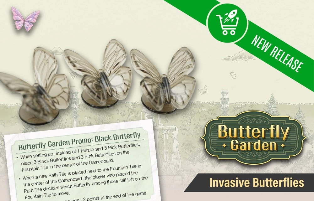 Butterfly Garden: Invasive Butterflies - Promo Expansion - EN