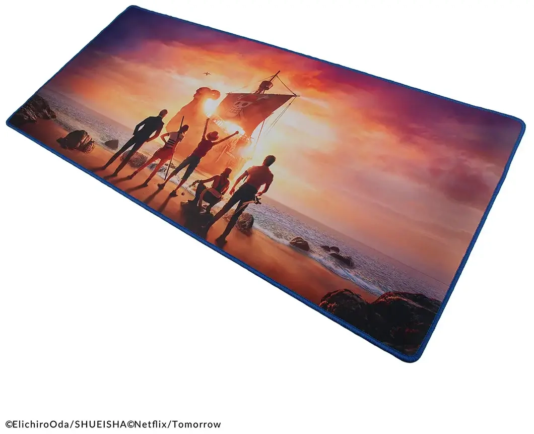 Desk Mat - Going Merry & Straw Hat Crew - One Piece Netflix