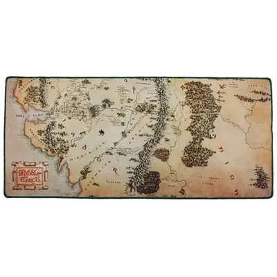 Desk Mat - Middle-earth Map - The Lord of the Rings