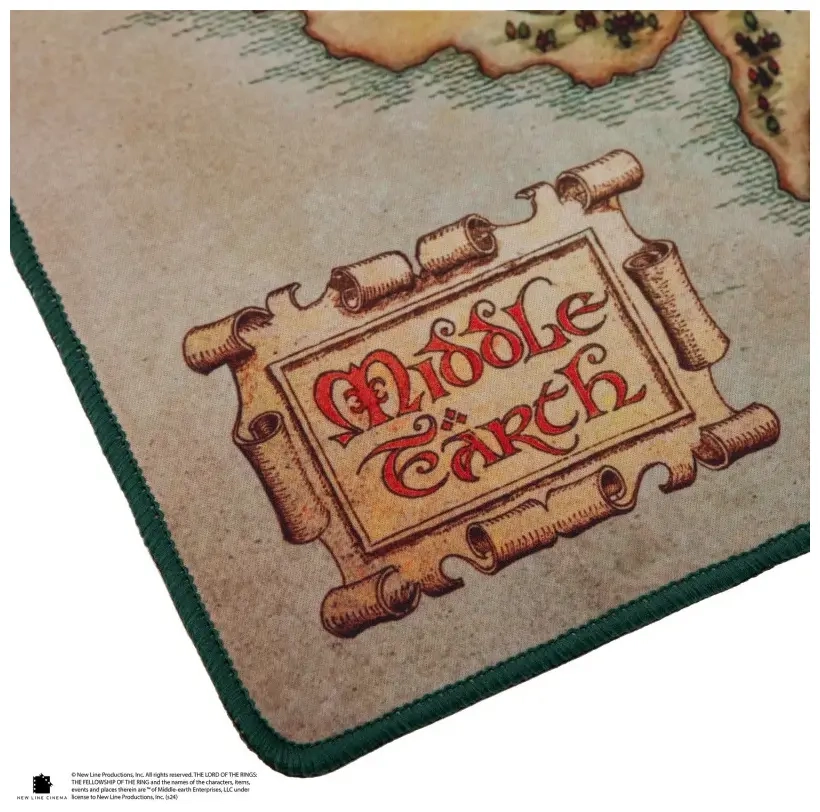 Desk Mat - Middle-earth Map - The Lord of the Rings