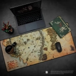 Desk Mat - Middle-earth Map - The Lord of the Rings