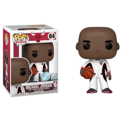NBA - POP - Michael Jordan / Bulls White Warmup