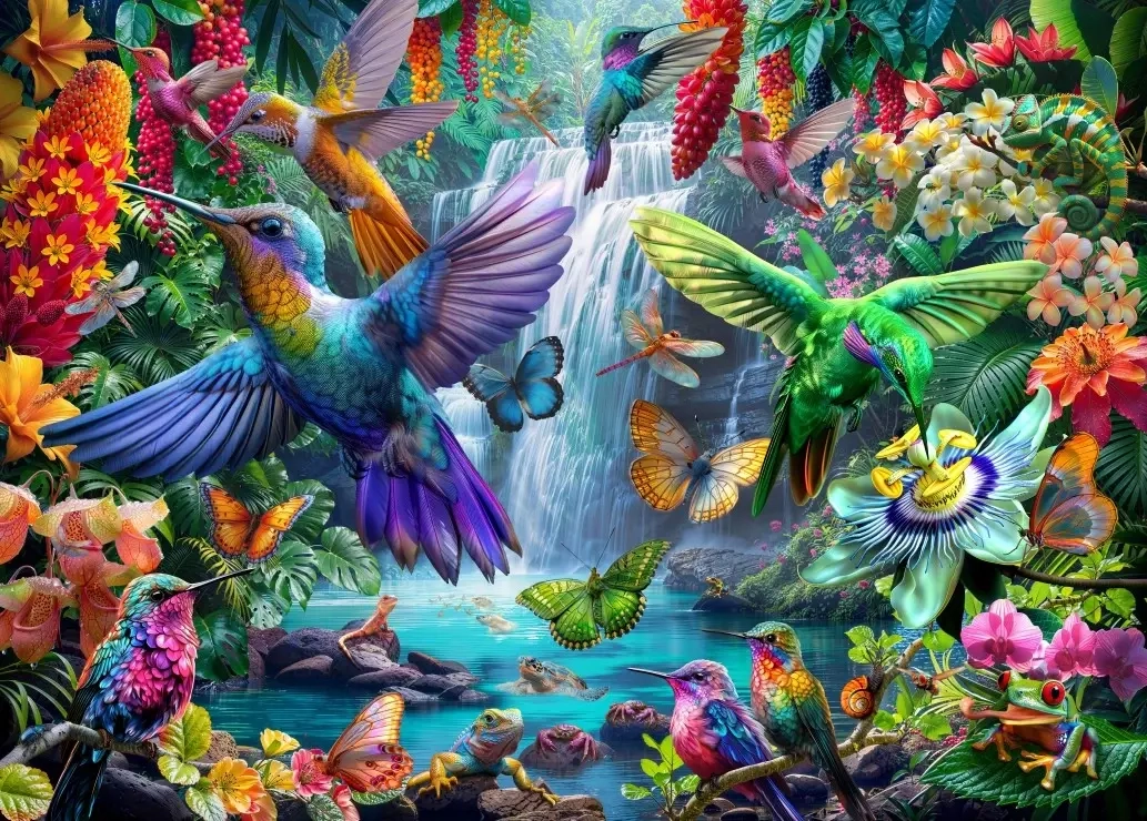 Tropical Hummingbirds