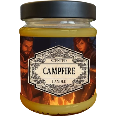 Scented Candle Campfire with Surprise Dice