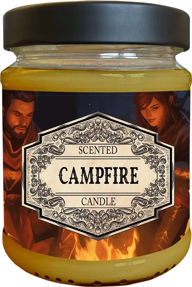 Scented Candle Campfire with Surprise Dice
