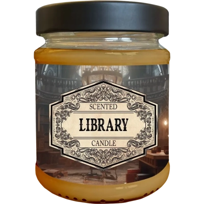Scented Candle Library with Surprise Dice