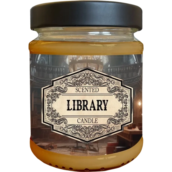 Scented Candle Library with Surprise Dice