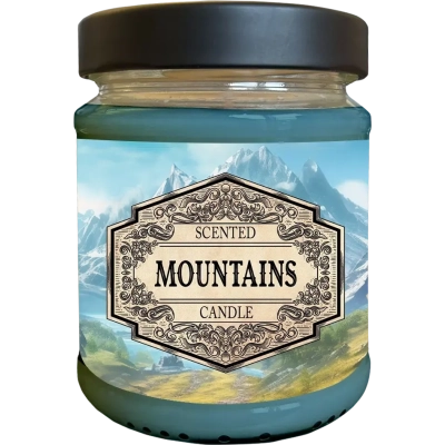 Scented Candle Mountains with Surprise Dice