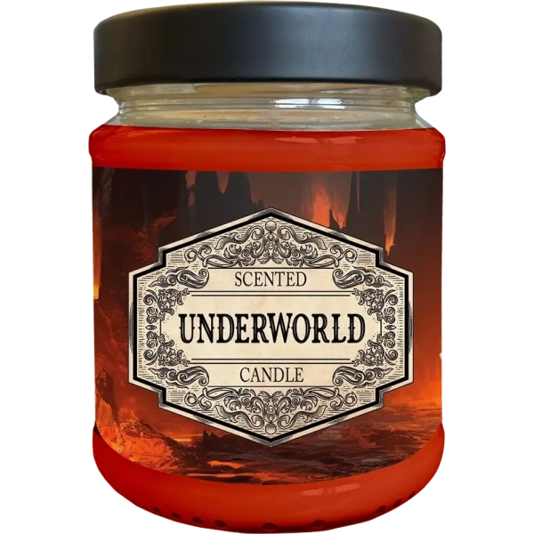 Scented Candle Underworld with Surprise Dice
