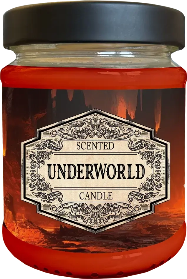 Scented Candle Underworld with Surprise Dice