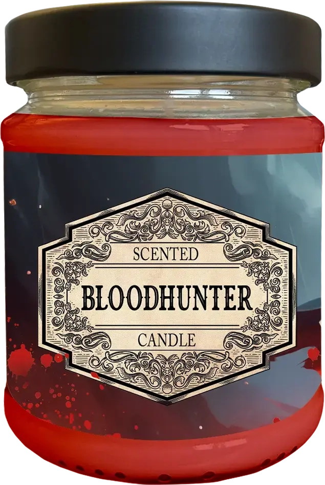 Scented Candle Bloodhunter with Surprise Dice