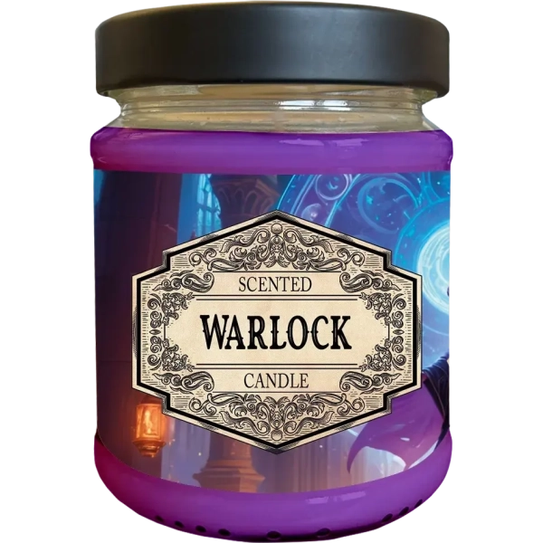 Scented Candle Warlock with Surprise Dice