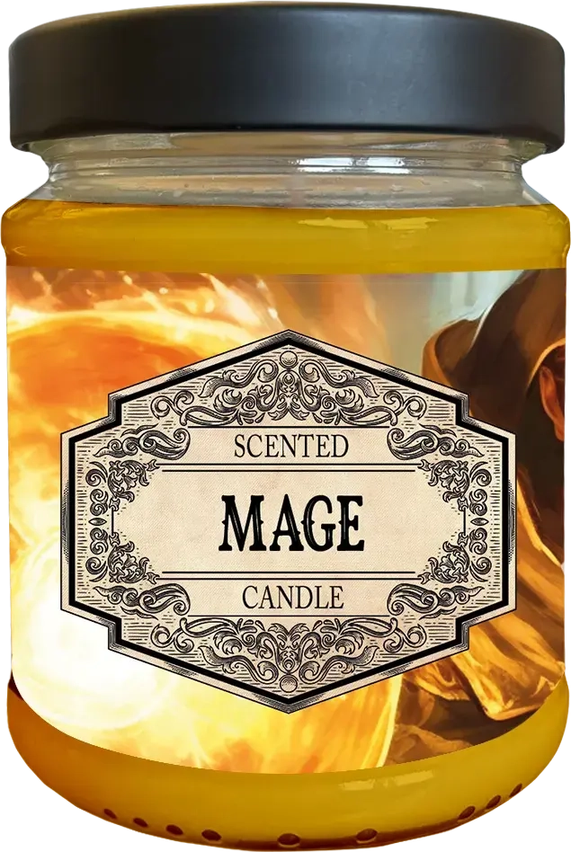 Scented Candle Mage with Surprise Dice
