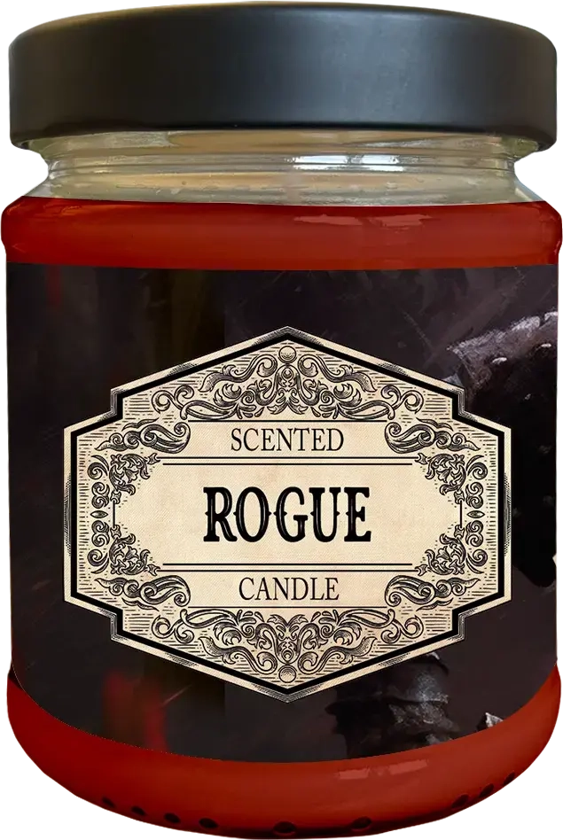 Scented Candle Rogue with Surprise Dice