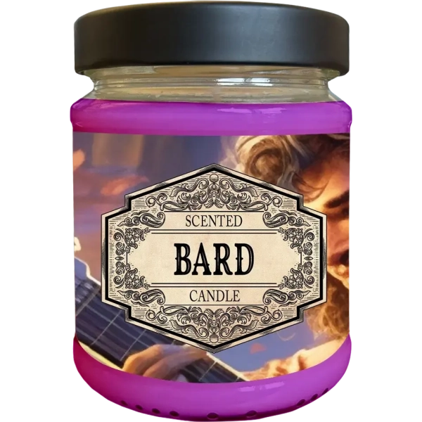 Scented Candle Bard with Surprise Dice