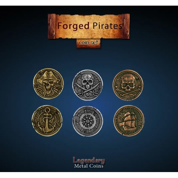 Forged Pirate Coin Set (20)