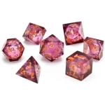 Royal Nebula Liquid Core RPG Dice Set (7)