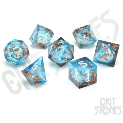 Flux Fortune Liquid Core RPG Dice Set (7)
