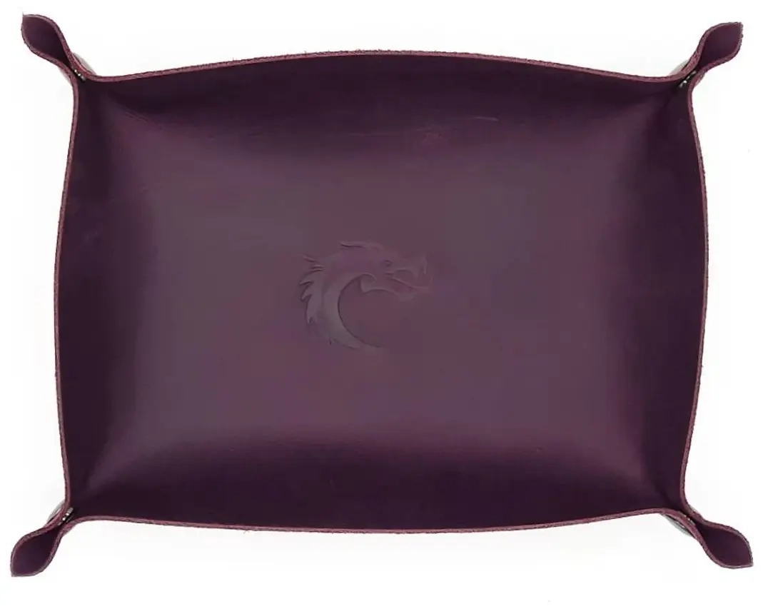 Dragon Eye Rolling Tray Spectral Red & Silver